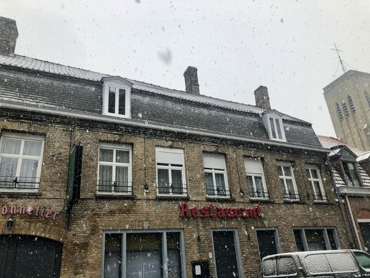 Hotel - Restaurant Au Tonnelier Bergues Buitenkant foto