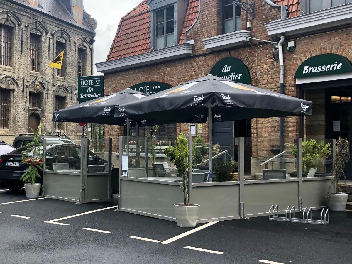 Hotel - Restaurant Au Tonnelier Bergues Buitenkant foto